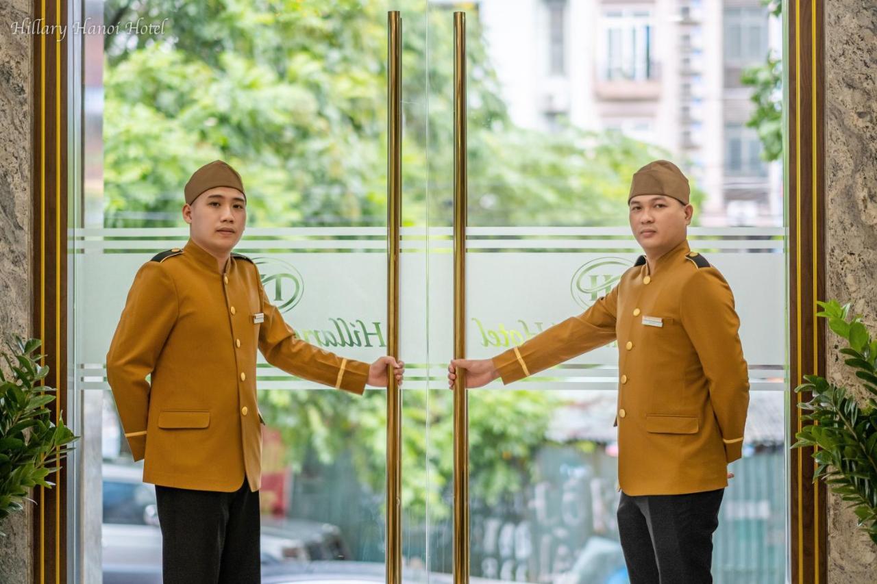 Hillary Hanoi Hotel Bagian luar foto
