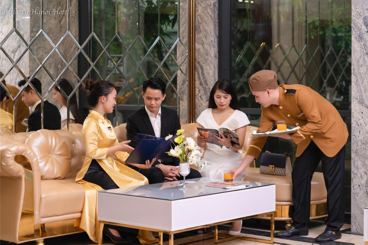 Hillary Hanoi Hotel Bagian luar foto