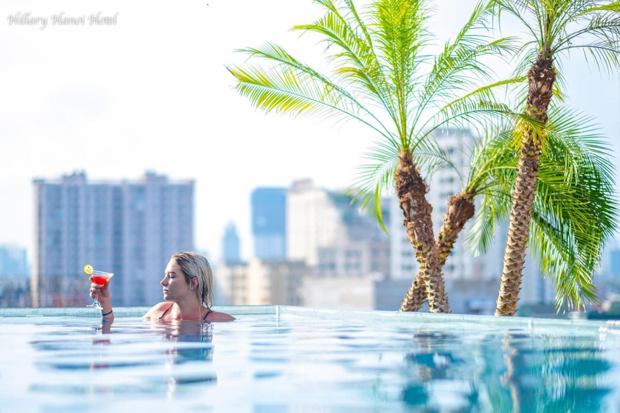 Hillary Hanoi Hotel Bagian luar foto