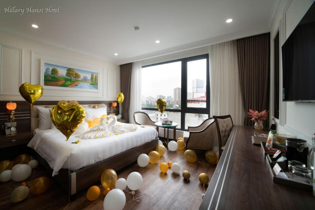 Hillary Hanoi Hotel Bagian luar foto