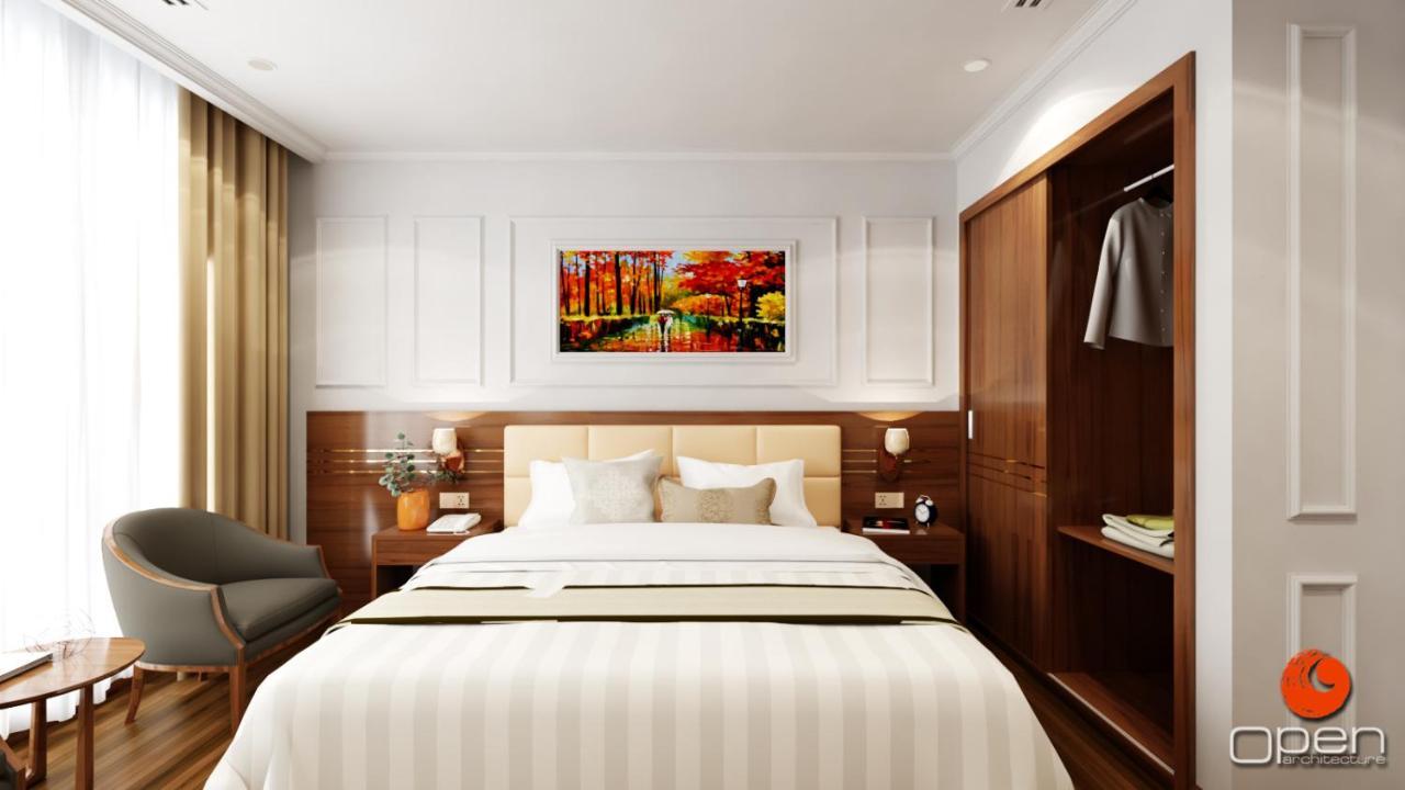 Hillary Hanoi Hotel Bagian luar foto