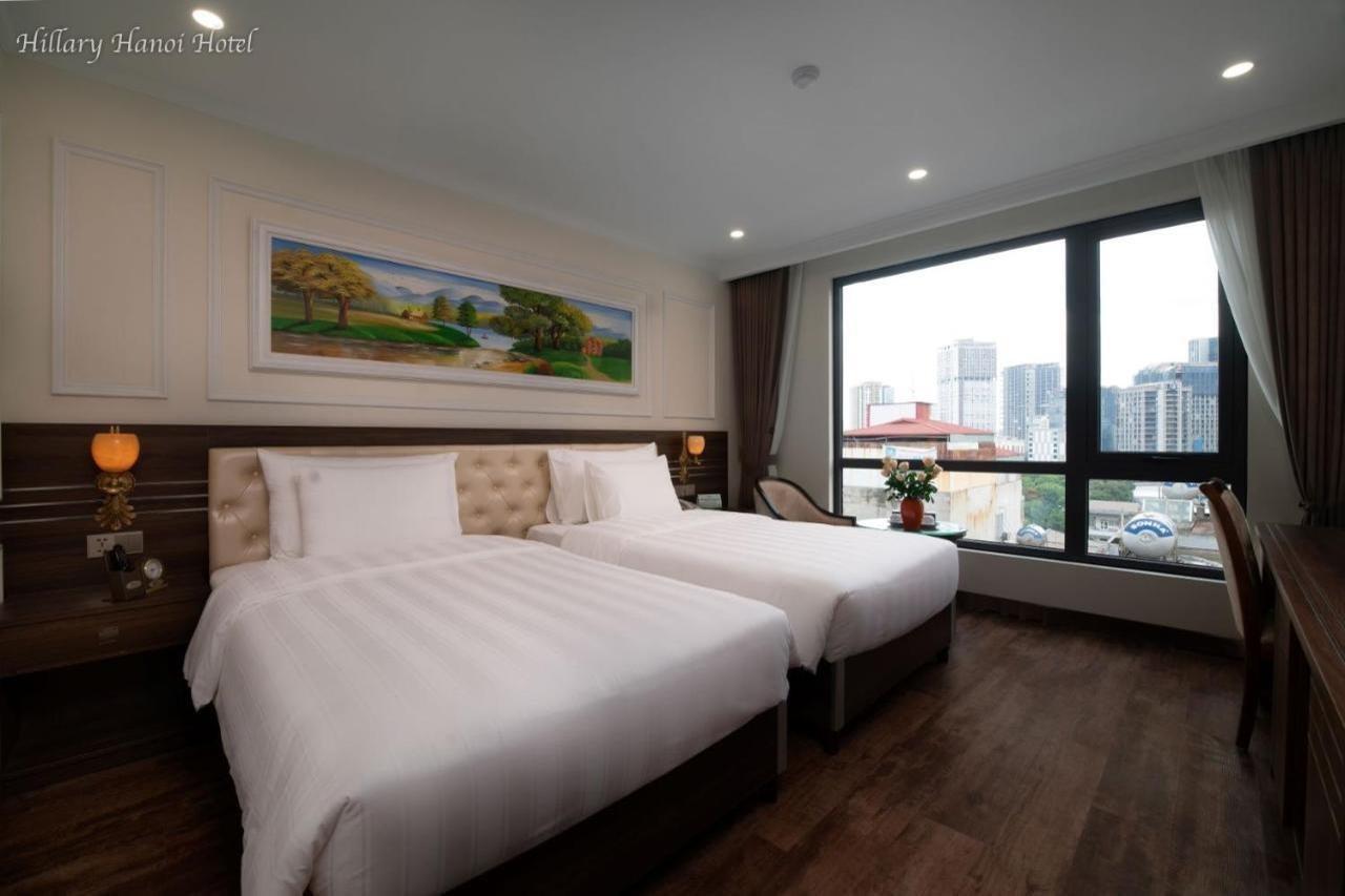 Hillary Hanoi Hotel Bagian luar foto
