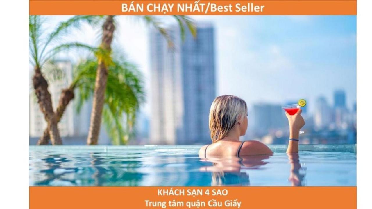 Hillary Hanoi Hotel Bagian luar foto