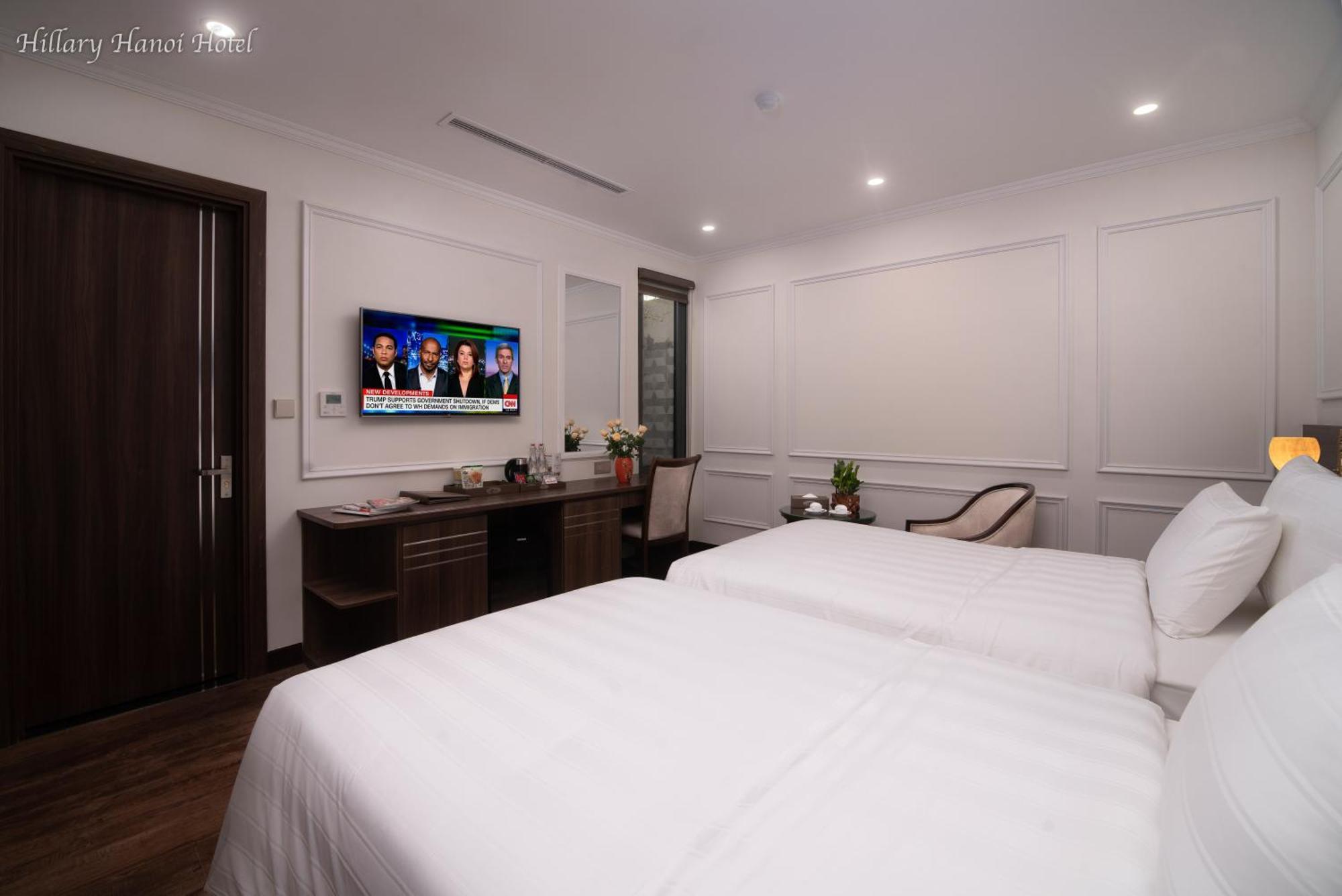 Hillary Hanoi Hotel Bagian luar foto
