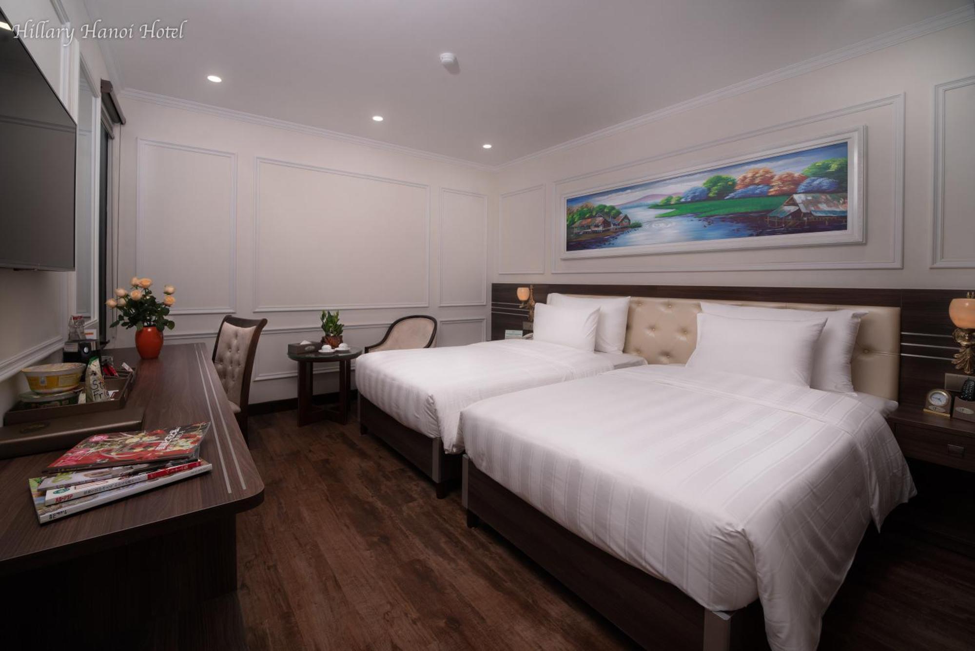 Hillary Hanoi Hotel Bagian luar foto