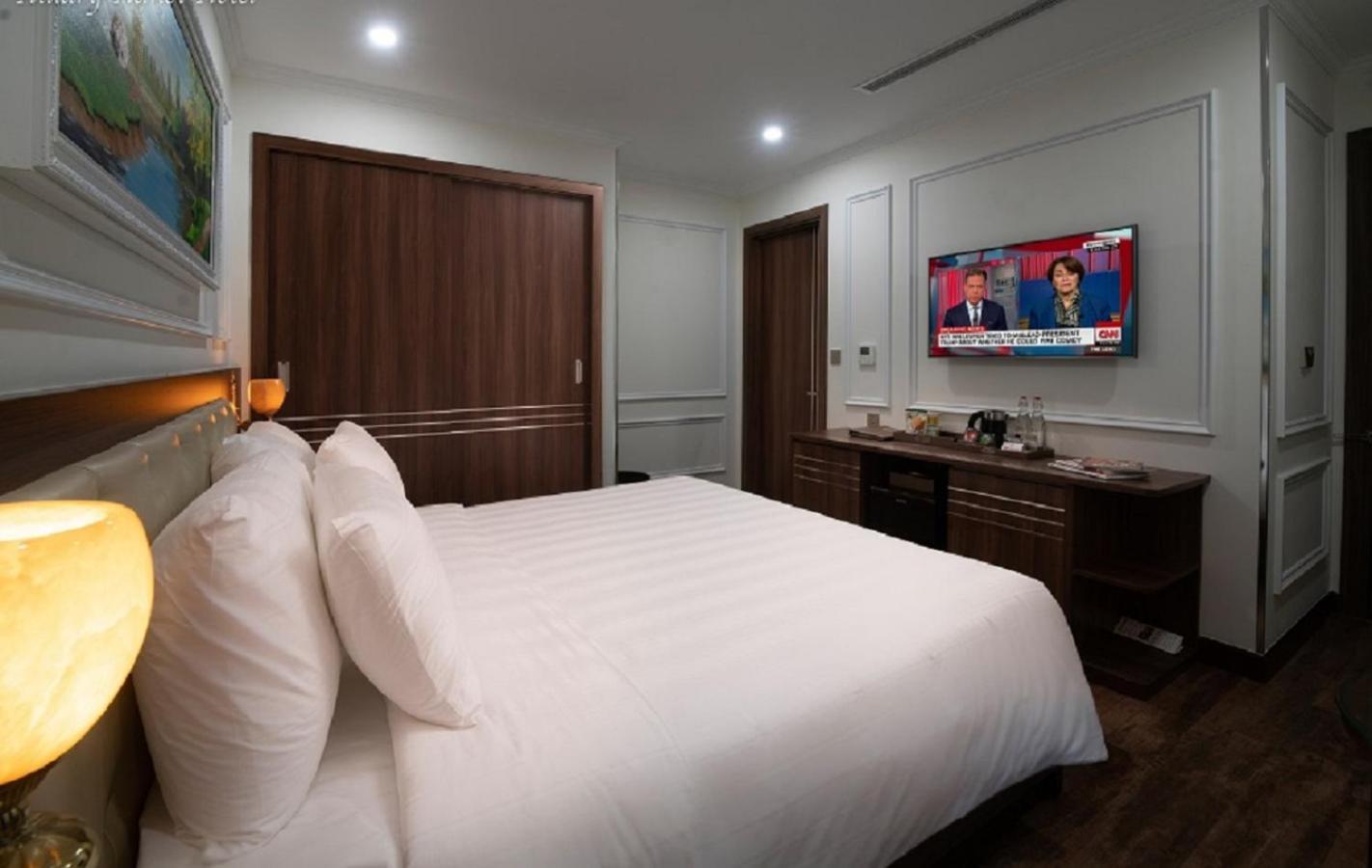Hillary Hanoi Hotel Bagian luar foto