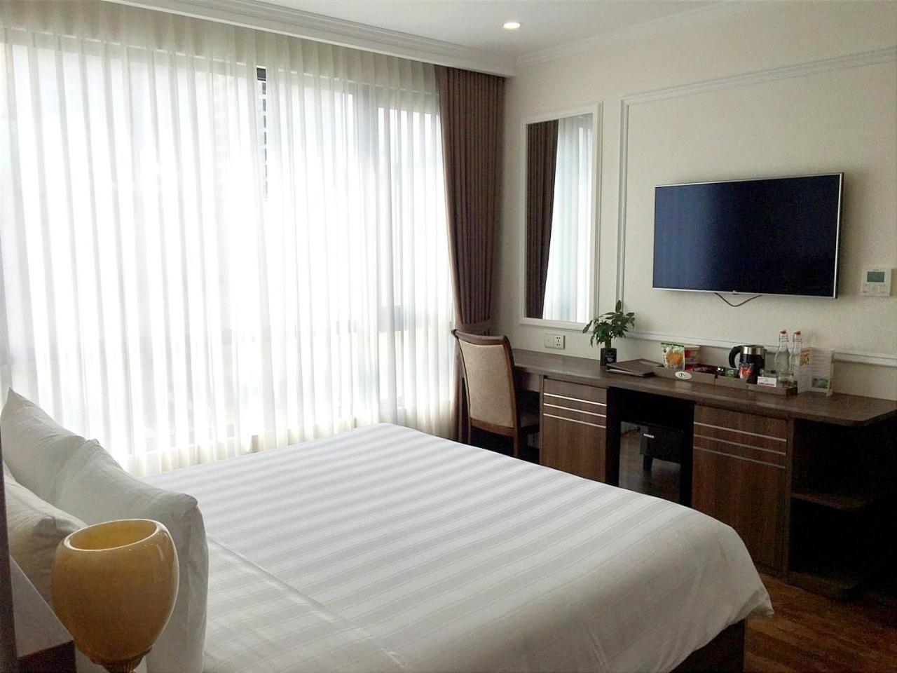 Hillary Hanoi Hotel Bagian luar foto